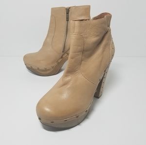 Women's Lucky Brand Leather Platform Heels